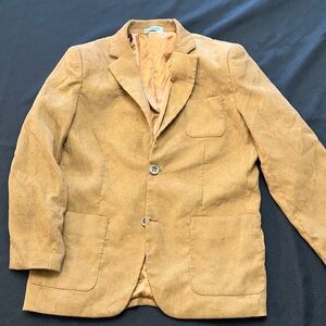 Gioberto  Camel Brown Corduroy Boys Blazer 14